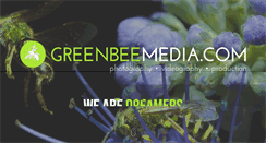 Desktop Screenshot of greenbeemedia.com